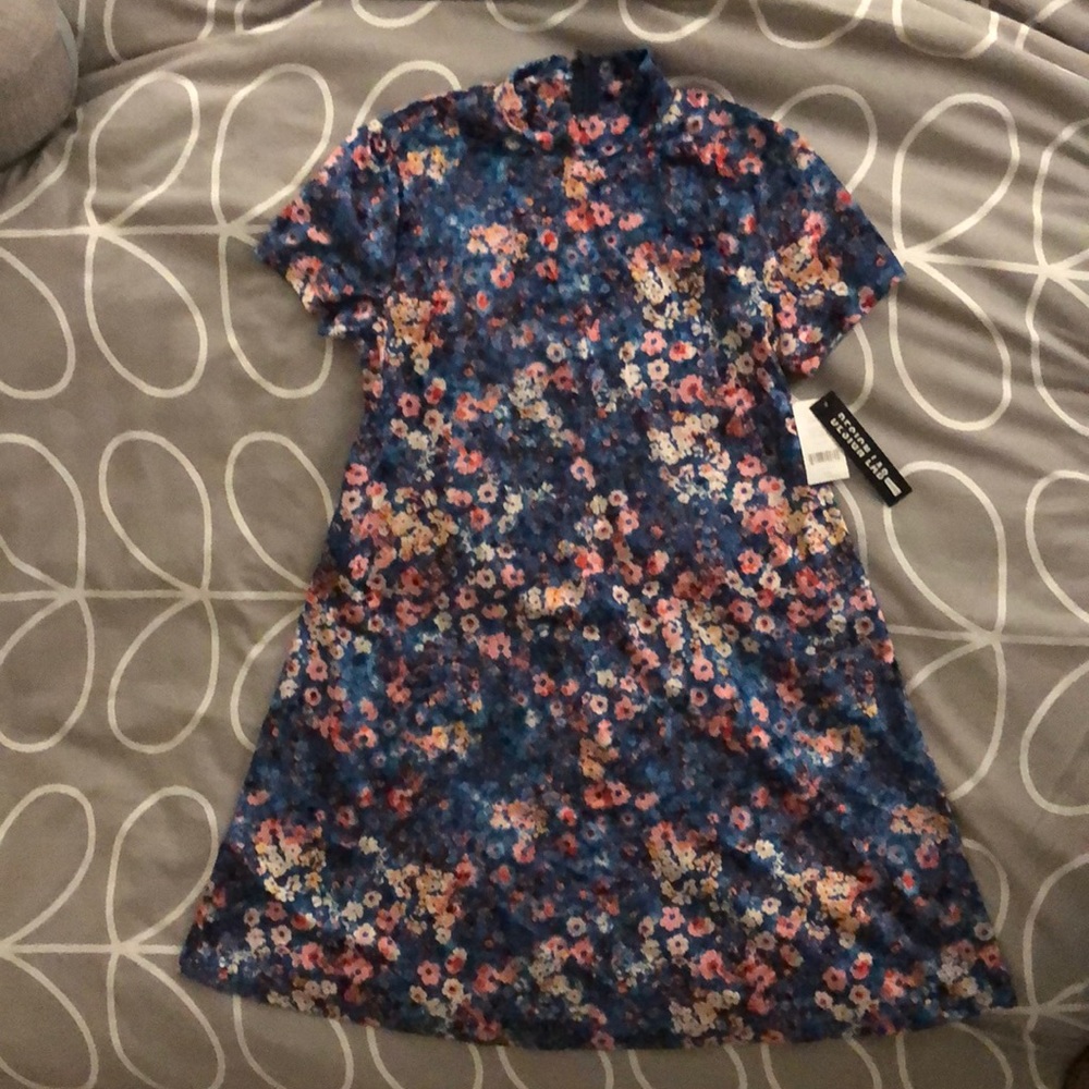 NWT DESIGNLAB CRUSHED VELVET DRESS SIZE SMALL